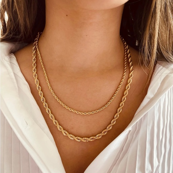 ALV Jewels Jewelry - ALV Jewels Twisted Rope Necklace